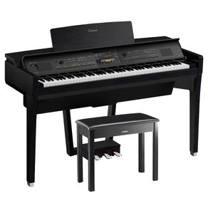 Piano Digital Yamaha Clavinova CVP 809B Black com Banco -| C024096